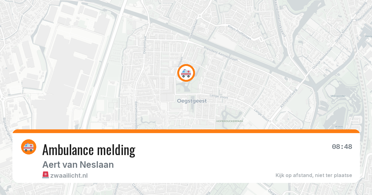 Ambulance melding — 10 feb 2026