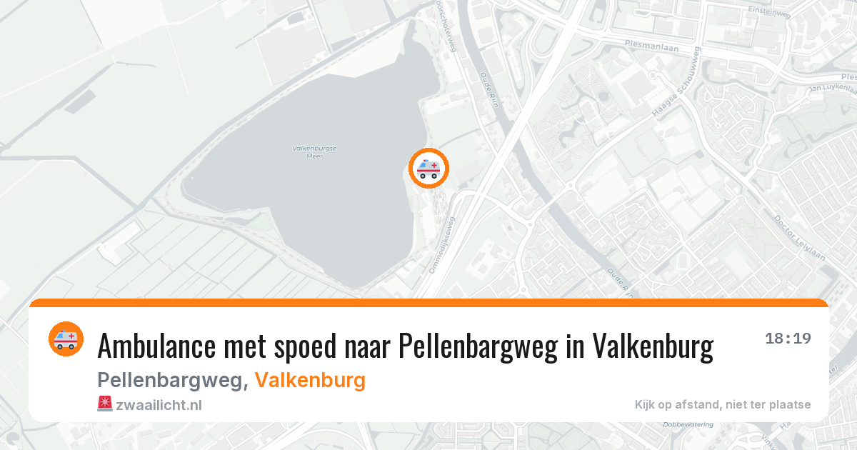 Ambulance met spoed naar Pellenbargweg in Valkenburg — 13 aug 2026