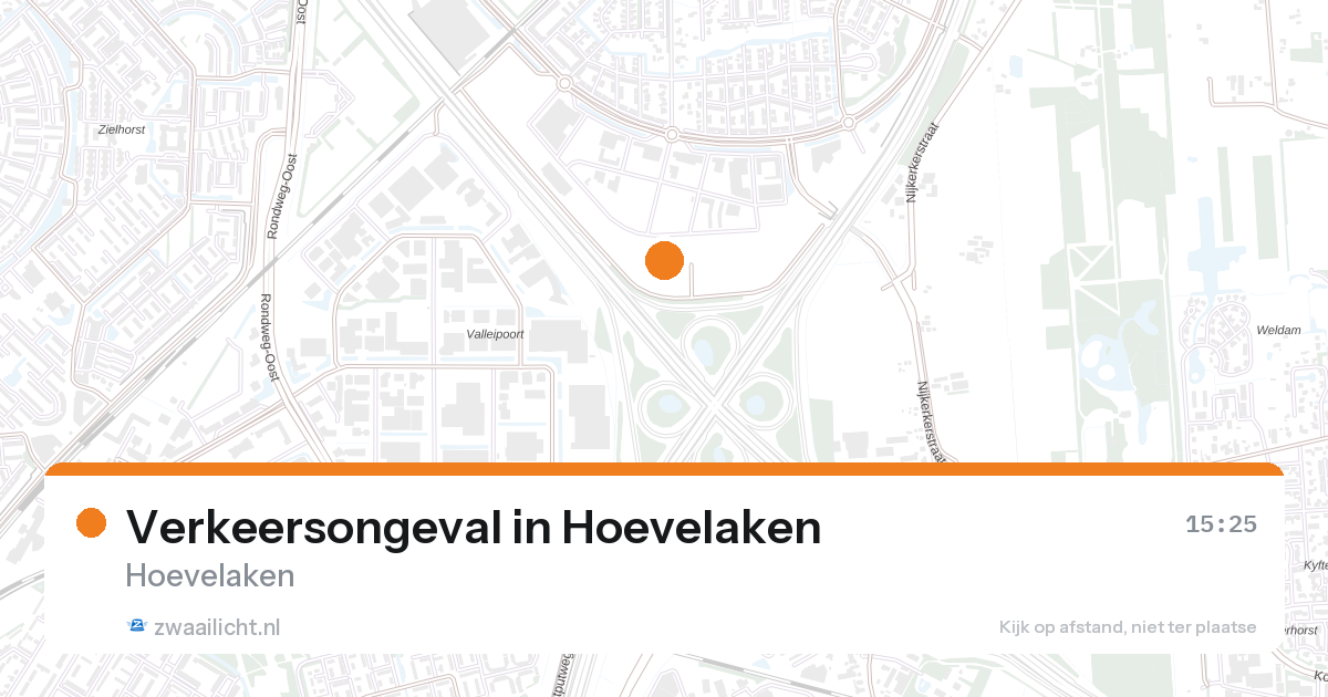 Verkeersongeval in Hoevelaken — 28 aug 2026