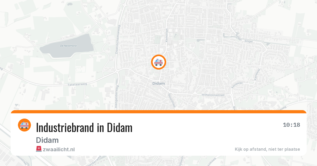 Industriebrand in Didam — 27 jun 2026