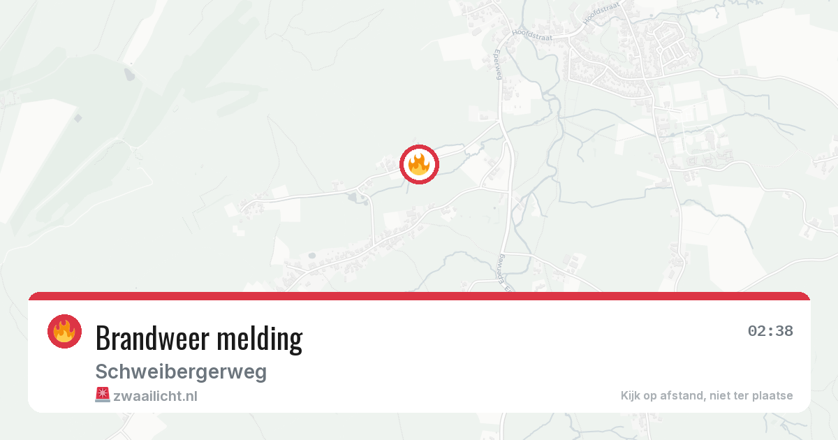 Brandweer melding — 28 jun 2026