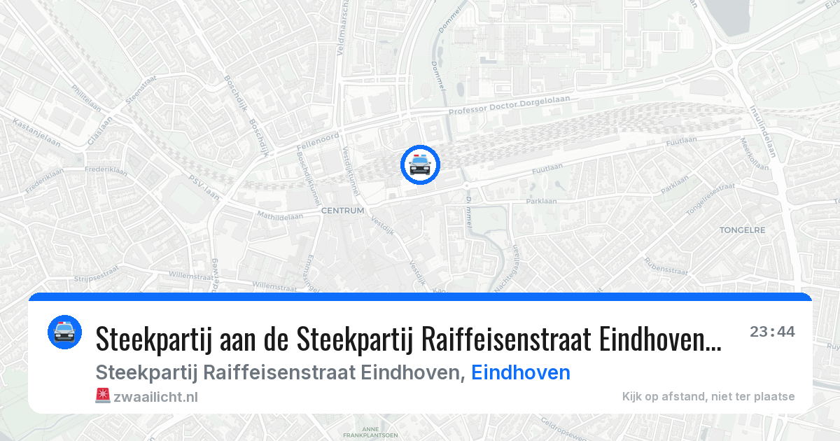 Steekpartij aan de Steekpartij Raiffeisenstraat Eindhoven in Eindhoven — 11 apr 2026