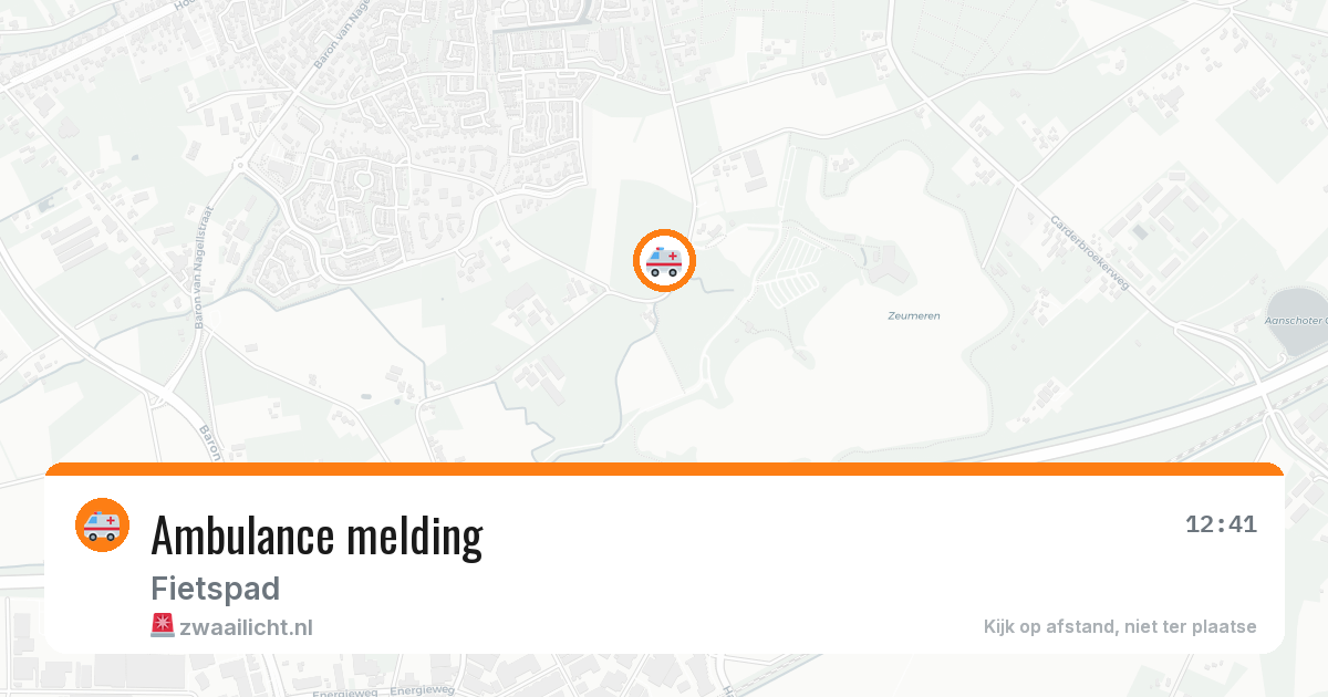Ambulance melding — 19 jun 2026
