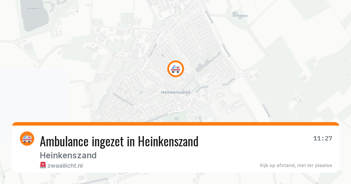 Ambulance ingezet in Heinkenszand — 9 jul 2026