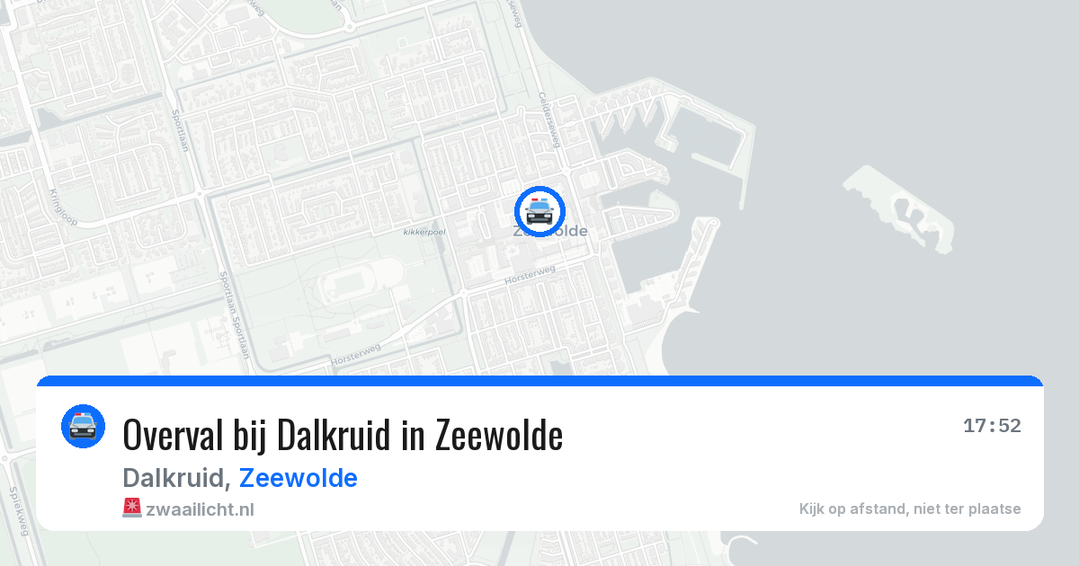 Overval bij Dalkruid in Zeewolde — 10 jul 2026