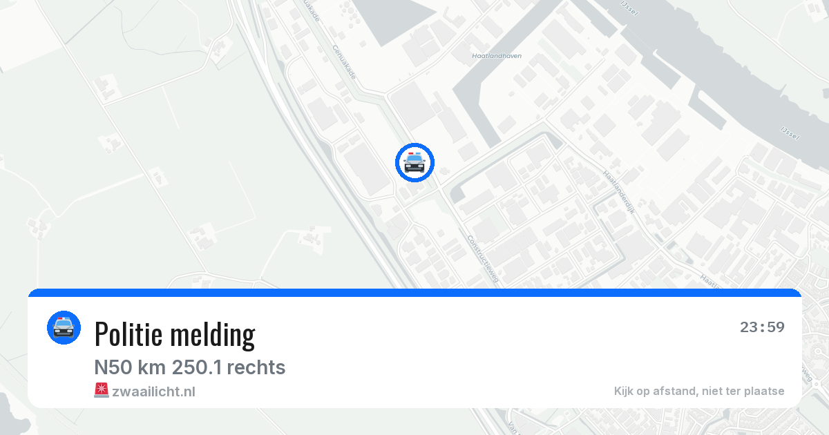 Politie melding — 17 jun 2026