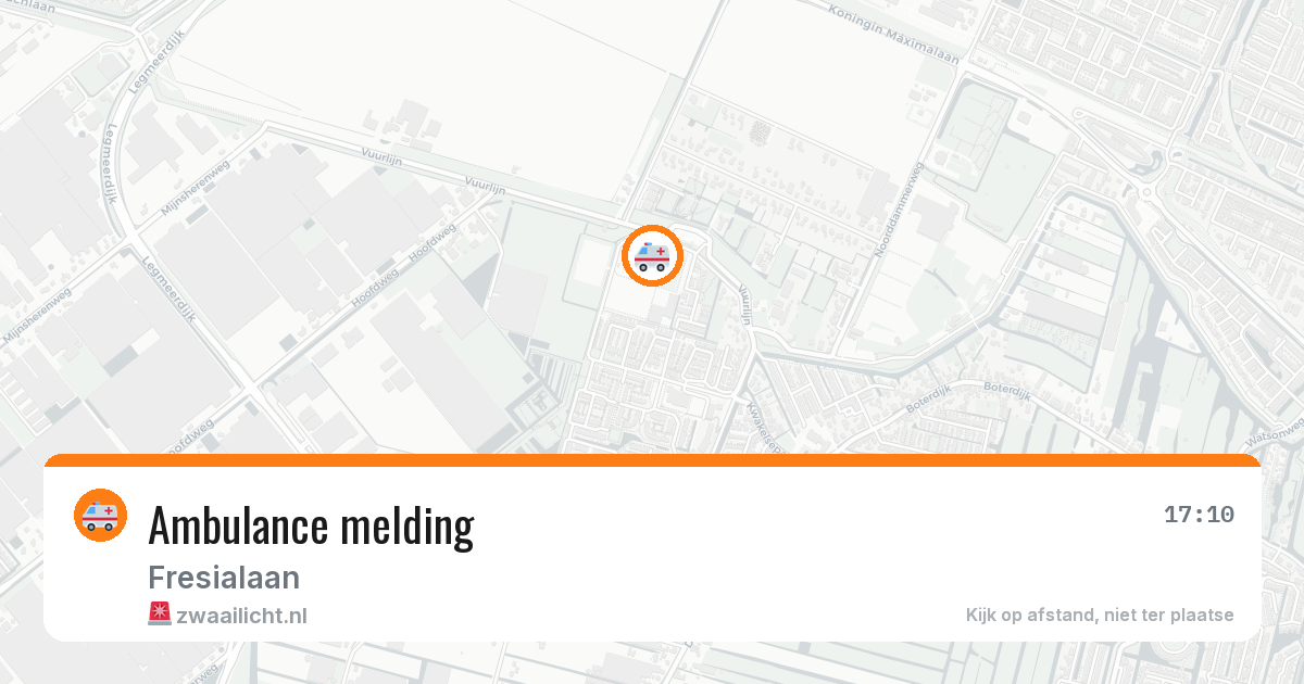 Ambulance melding — 22 jun 2026