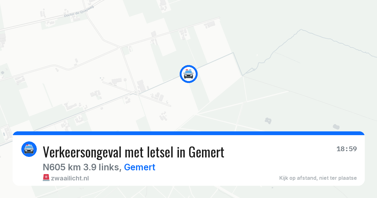 Verkeersongeval met letsel in Gemert — 28 apr 2026