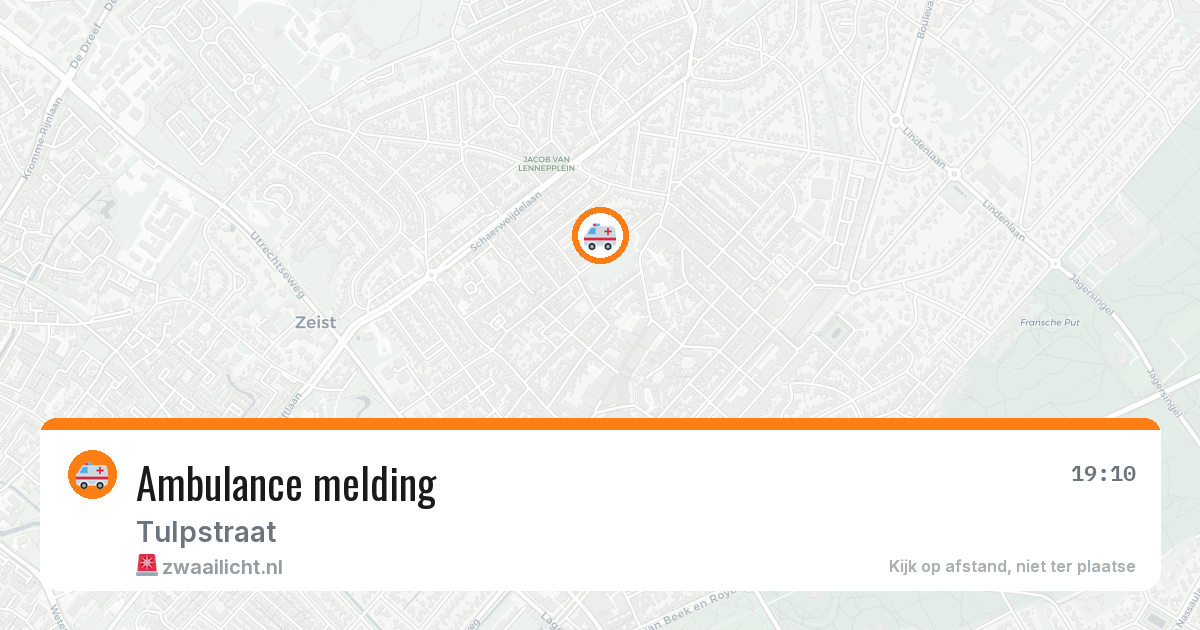 Ambulance melding — 25 jun 2026