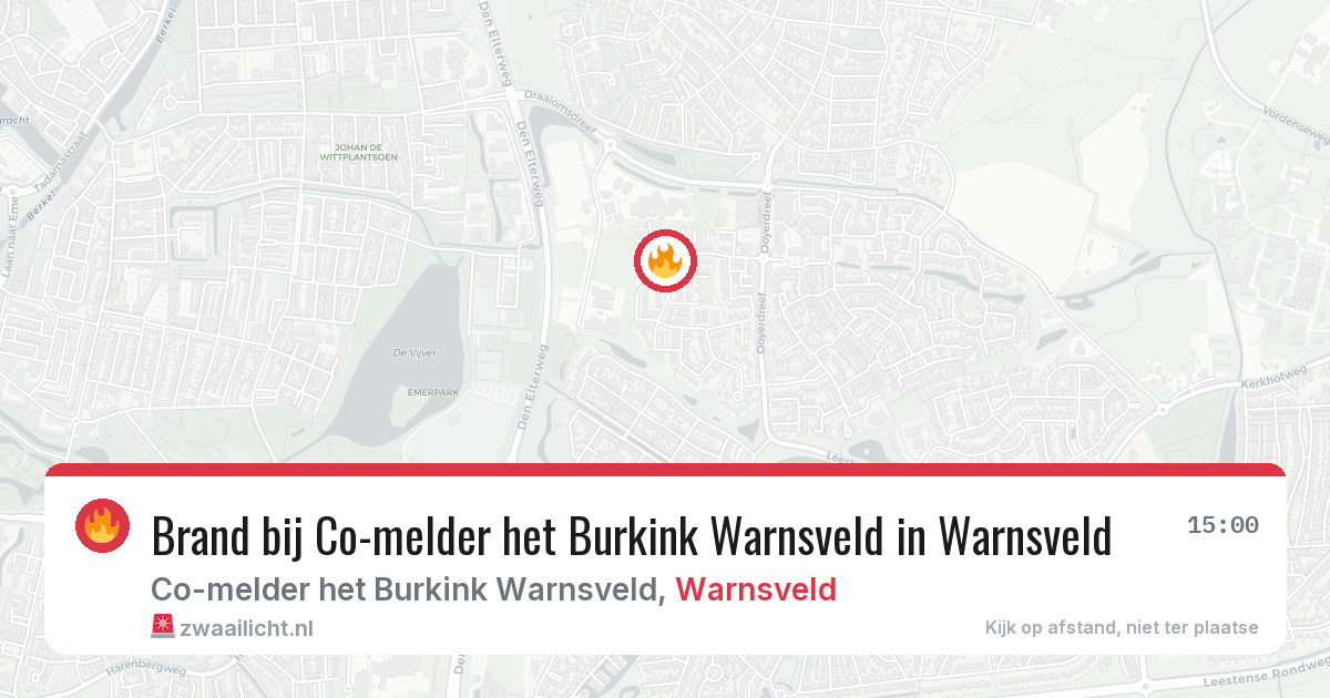 Brand bij Co-melder het Burkink Warnsveld in Warnsveld — 4 mrt 2026