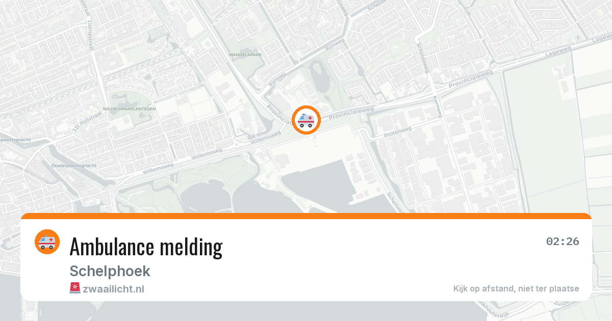 Ambulance melding — 30 jun 2026