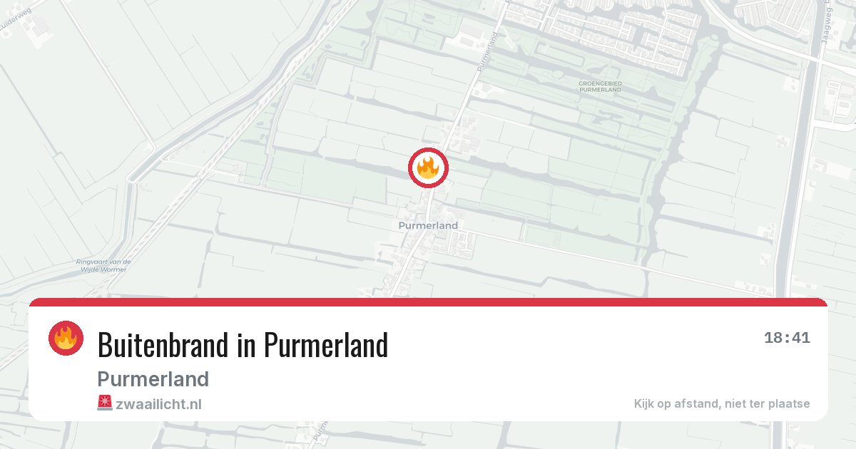 Buitenbrand in Purmerland — 4 jul 2026