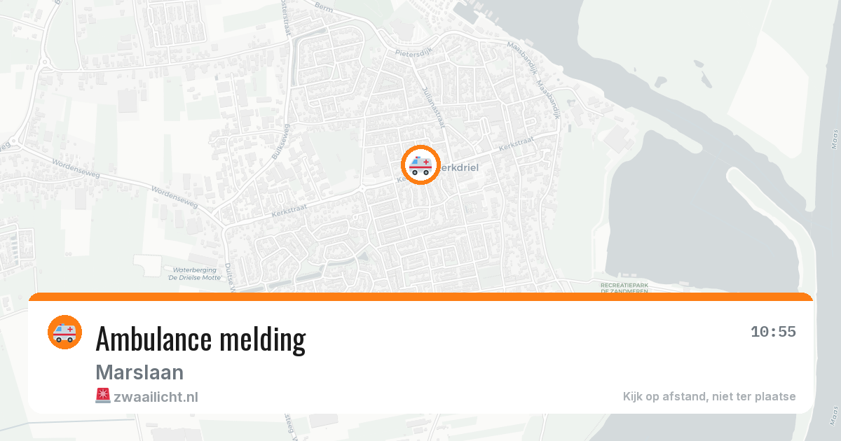 Ambulance melding — 15 jun 2026