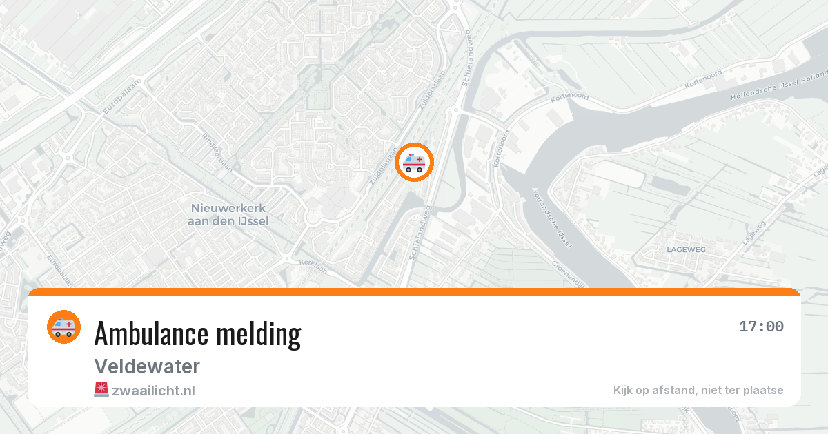 Ambulance melding — 28 jun 2026