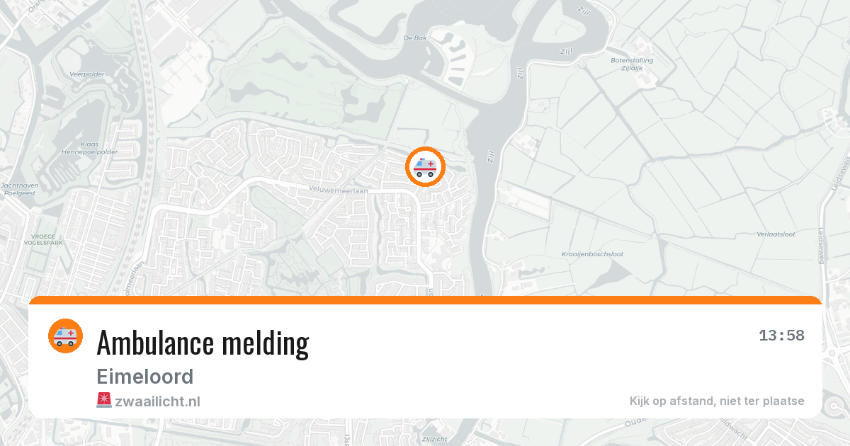Ambulance melding — 2 jul 2026