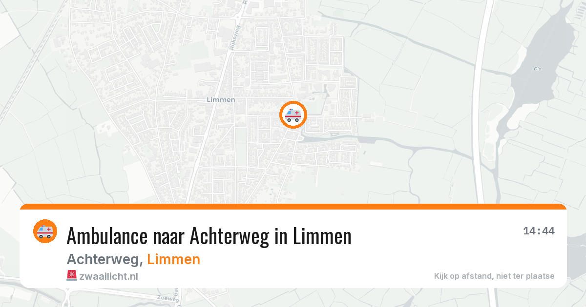 Ambulance naar Achterweg in Limmen — 7 jun 2026