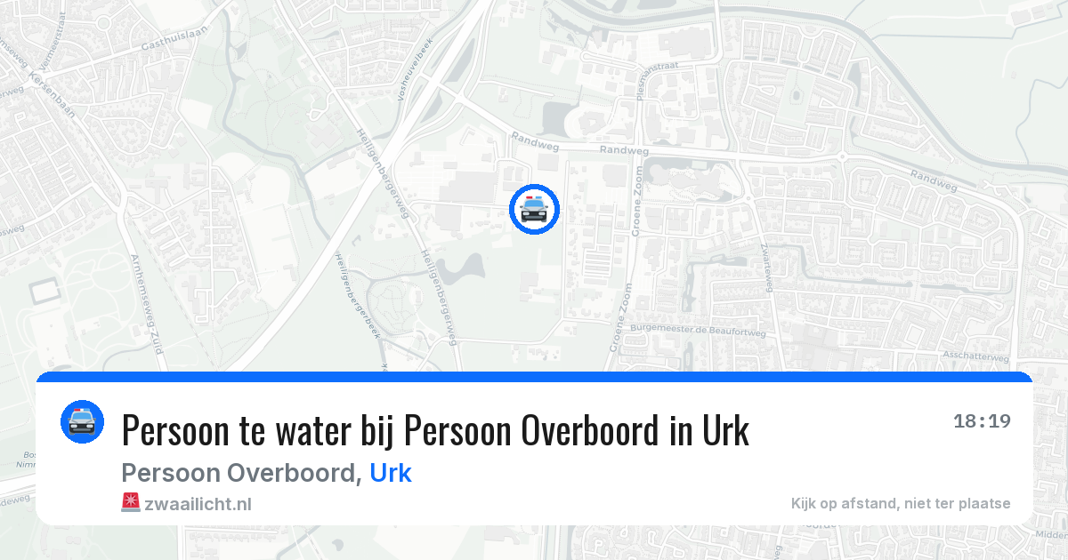 Persoon te water bij Persoon Overboord in Urk — 26 jul 2026