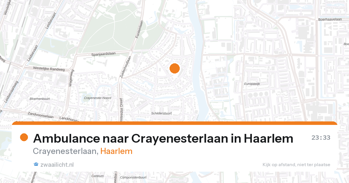 Ambulance naar Crayenesterlaan in Haarlem — 6 feb 2026