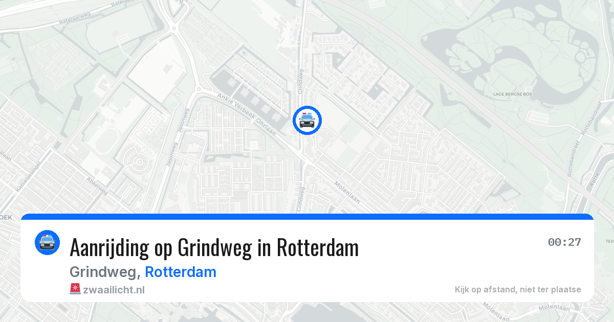 Aanrijding op Grindweg in Rotterdam — 6 jun 2026