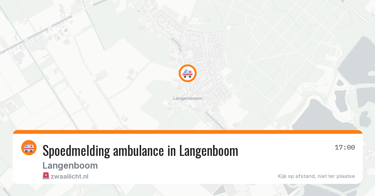 Spoedmelding ambulance in Langenboom — 12 feb 2026