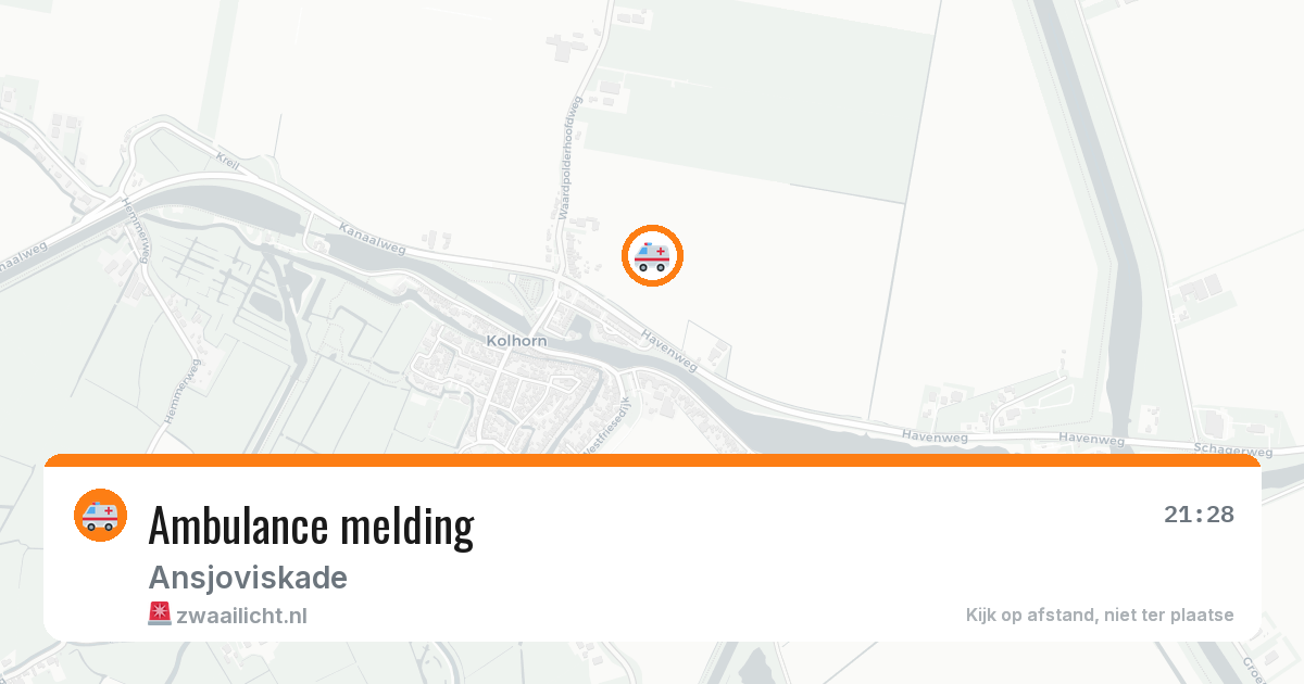 Ambulance melding — 19 jun 2026