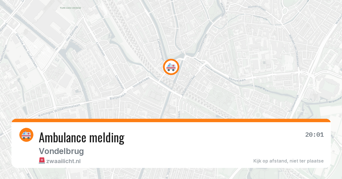 Ambulance melding — 25 jun 2026