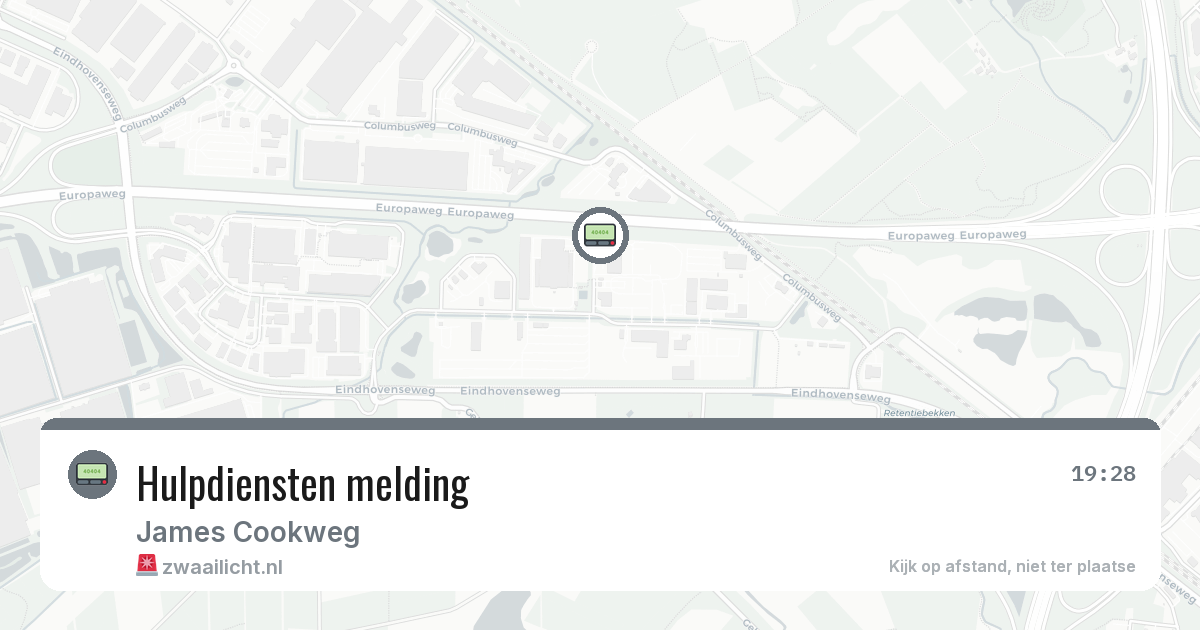Hulpdiensten melding — 21 apr 2026