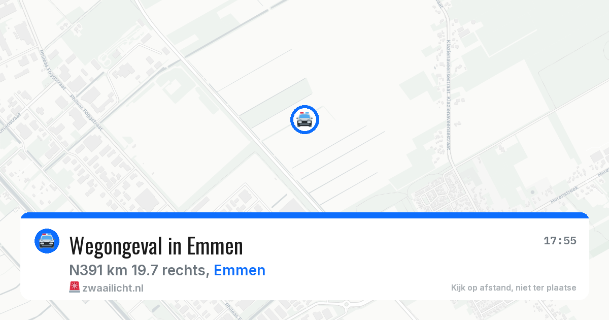 Wegongeval in Emmen — 22 jul 2026