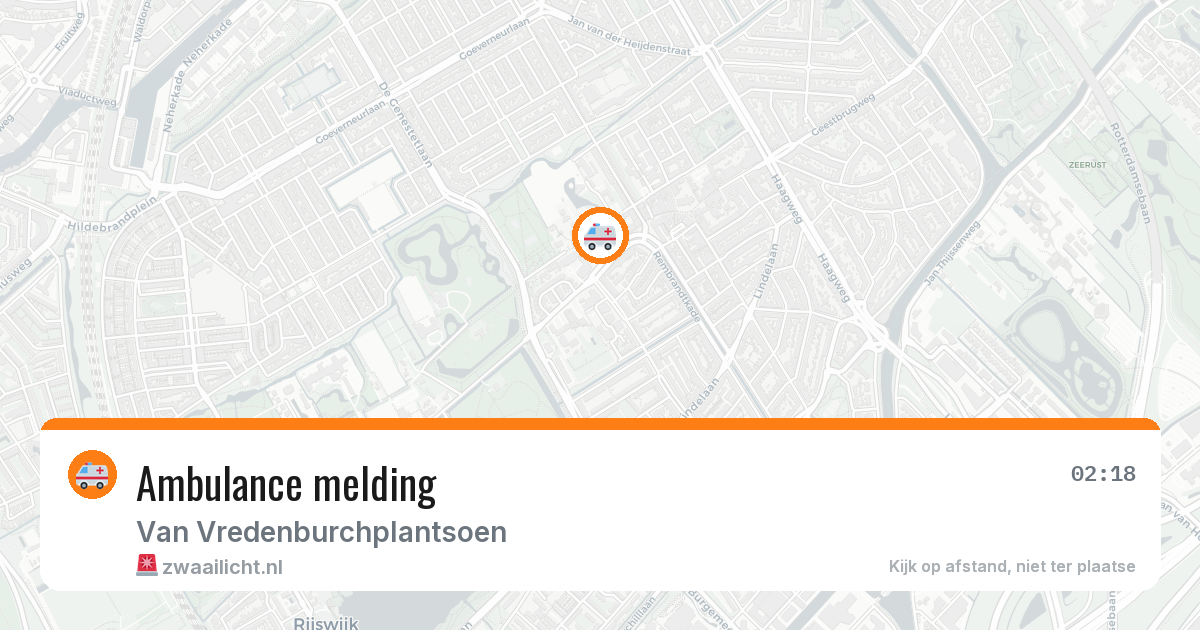Ambulance melding — 14 apr 2026