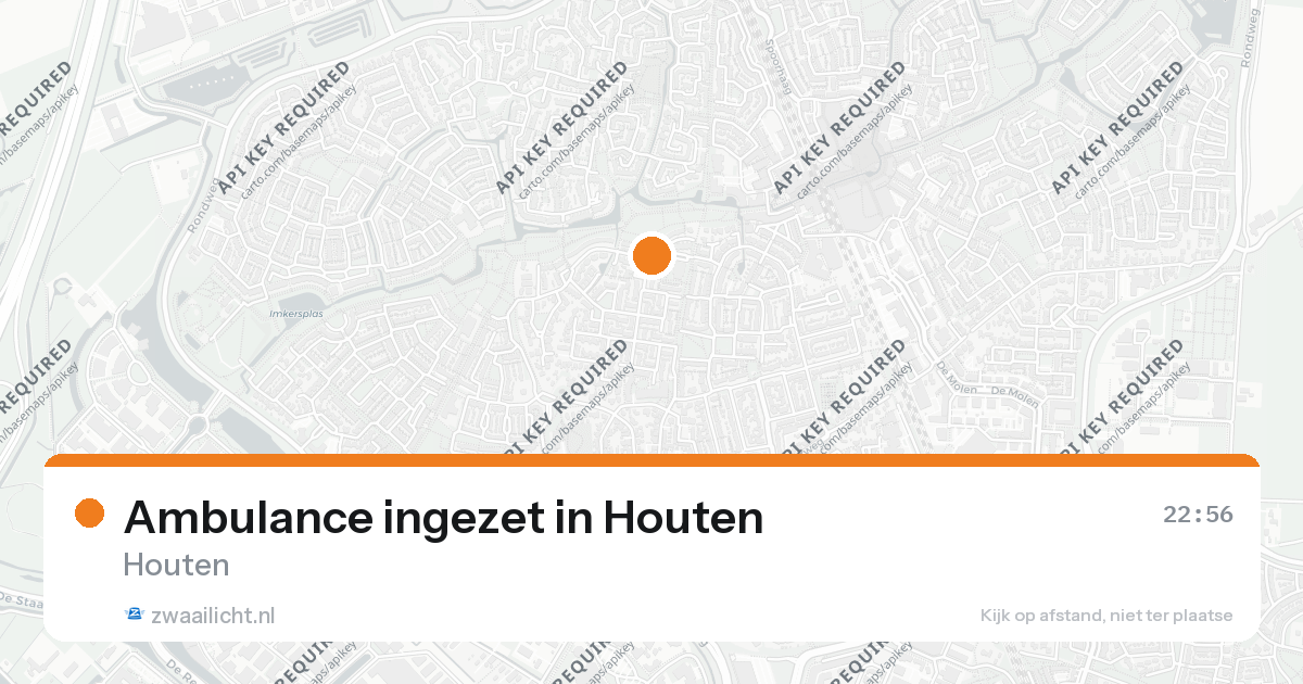 Ambulance ingezet in Houten — 19 jun 2026