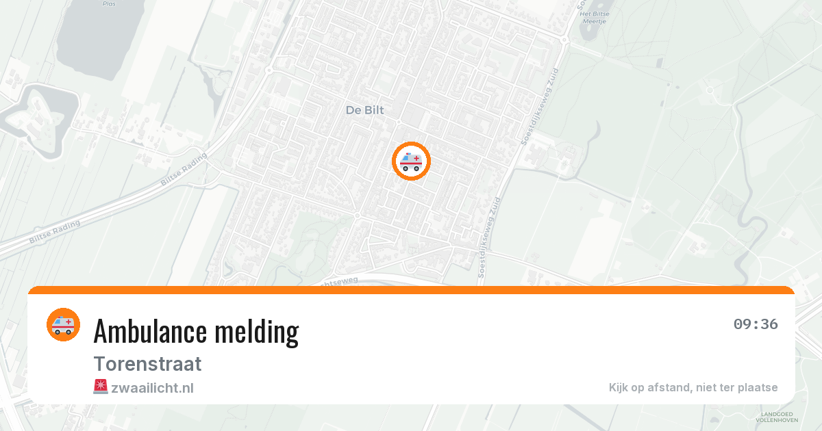 Ambulance melding — 3 jun 2026