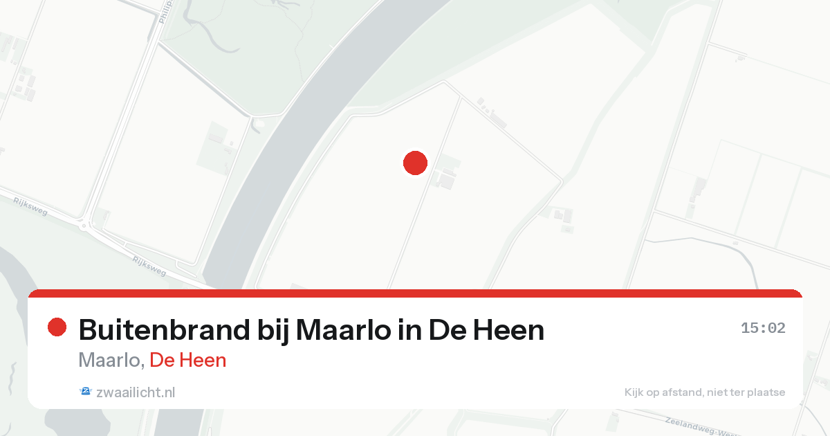 Buitenbrand bij Maarlo in De Heen — 17 aug 2026