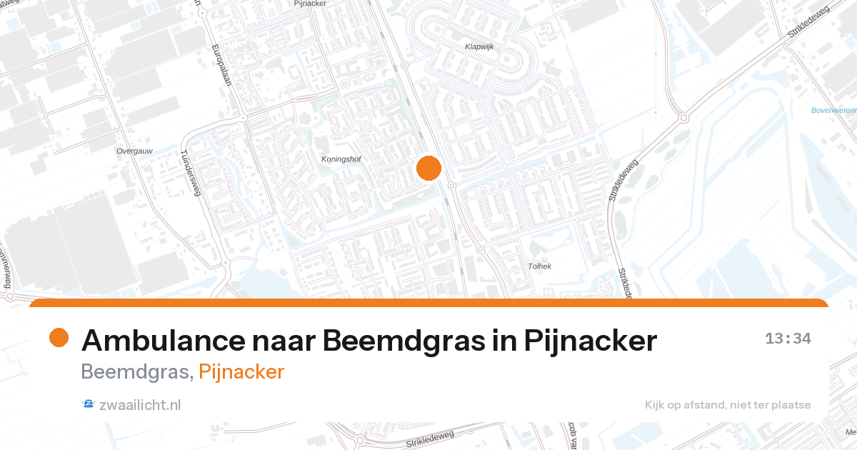 Ambulance naar Beemdgras in Pijnacker — 4 apr 2026