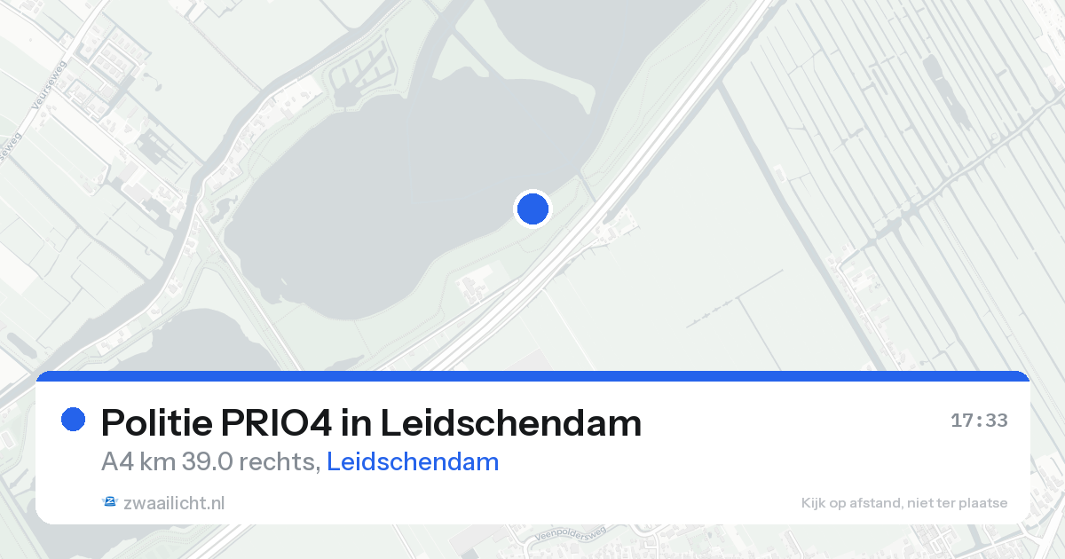 Politie PRIO4 in Leidschendam — 18 aug 2026 | 🚨 Zwaailicht.nl