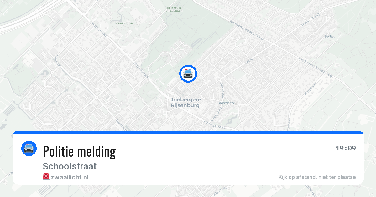 Politie melding — 11 jun 2026