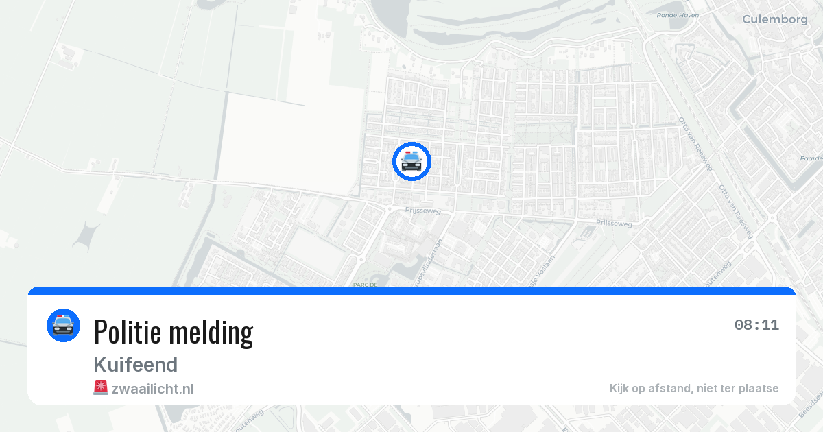 Politie melding — 24 jun 2026