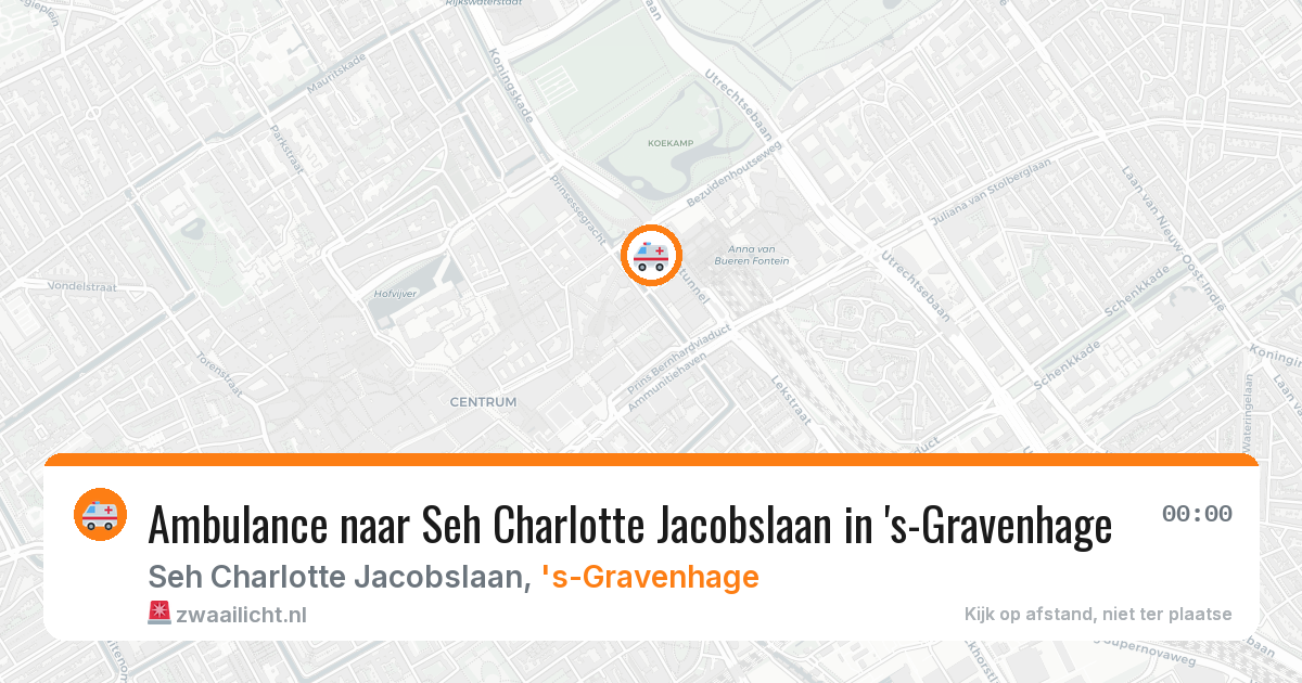 Ambulance naar Seh Charlotte Jacobslaan in 's-Gravenhage — 5 feb 2026