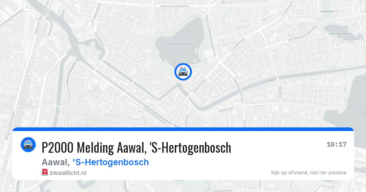 P2000 Melding Aawal, 'S-Hertogenbosch — 25 jun 2026