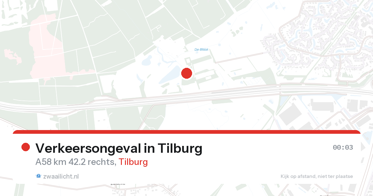 Verkeersongeval in Tilburg — 27 aug 2026