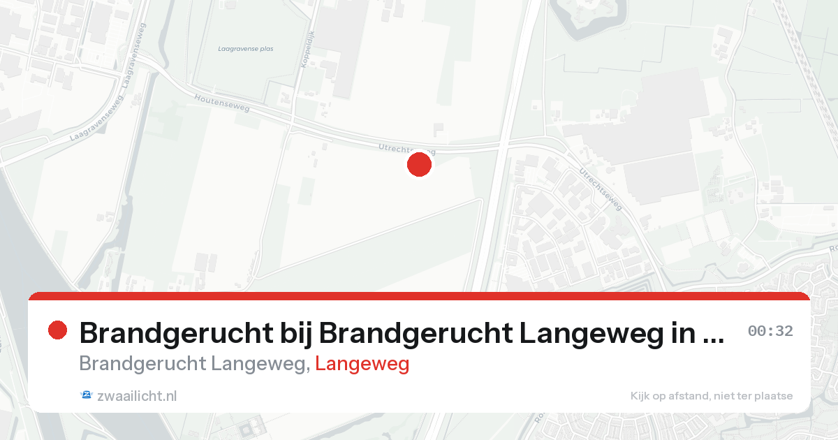 Brandgerucht bij Brandgerucht Langeweg in Langeweg — 7 feb 2026