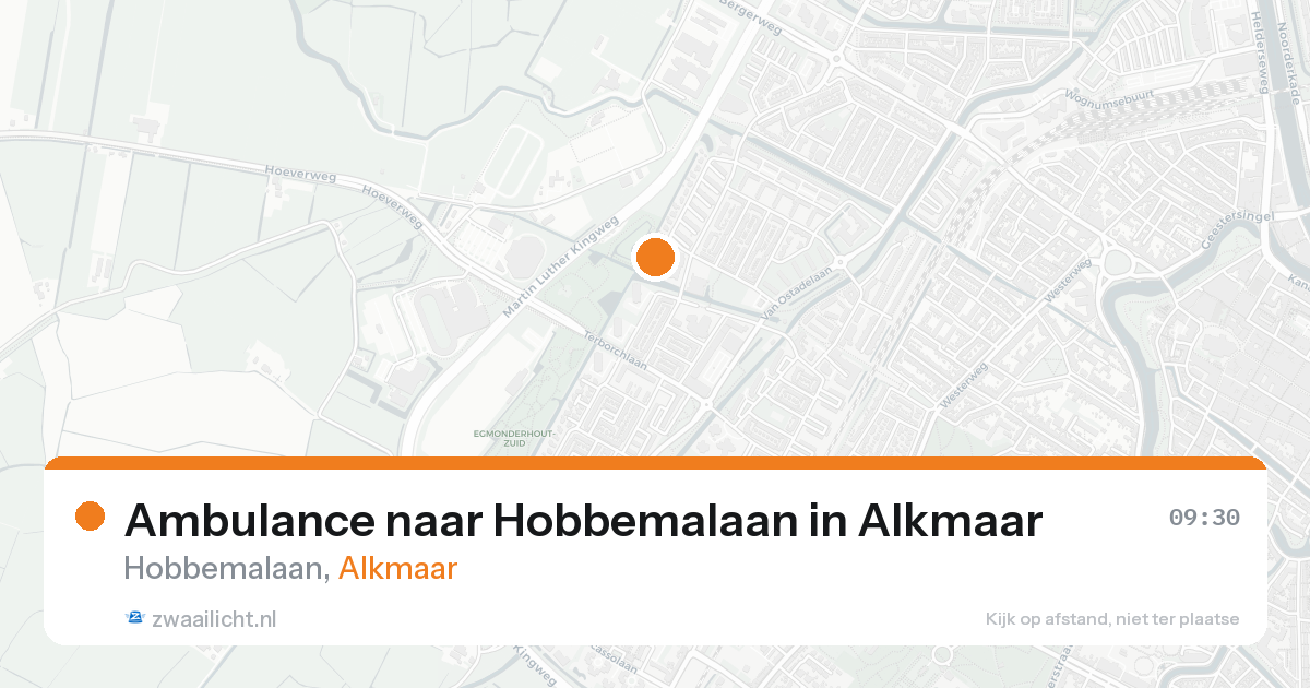 Ambulance naar Hobbemalaan in Alkmaar — 7 feb 2026