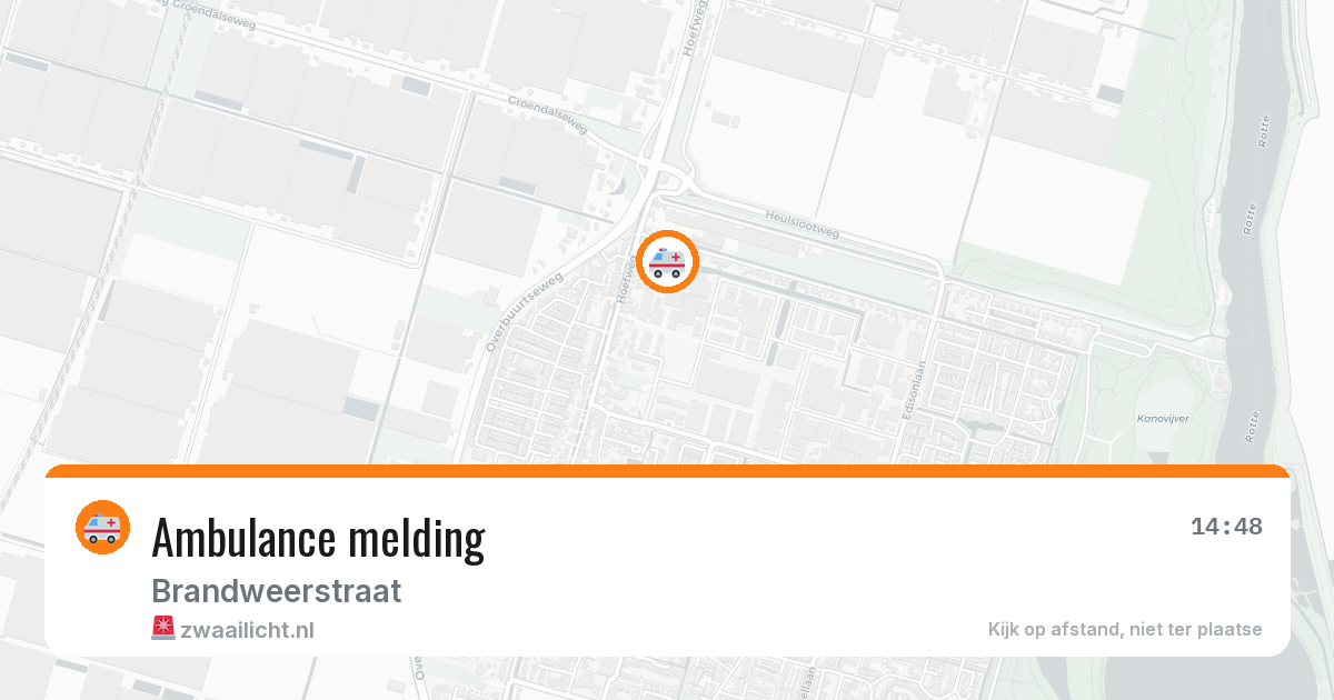Ambulance melding — 5 jun 2026