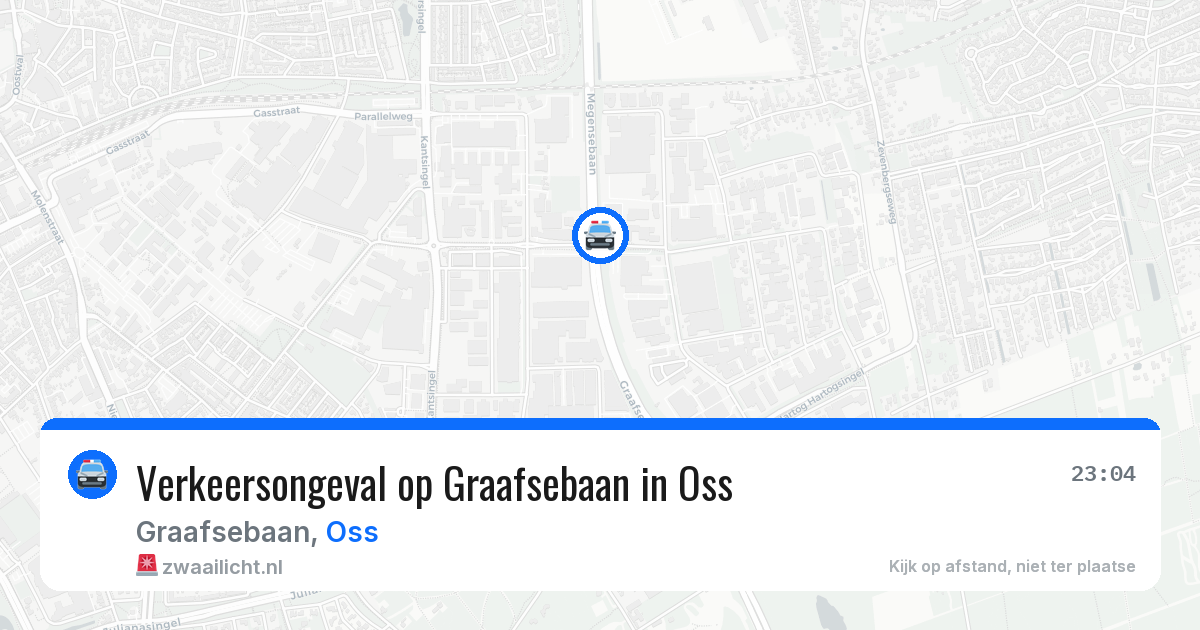 Verkeersongeval op Graafsebaan in Oss — 28 mei 2026