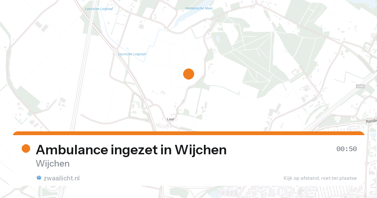 Ambulance ingezet in Wijchen — 6 feb 2026