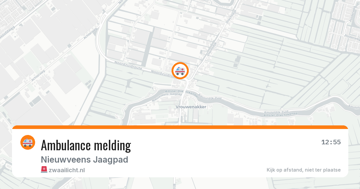Ambulance melding — 12 jun 2026