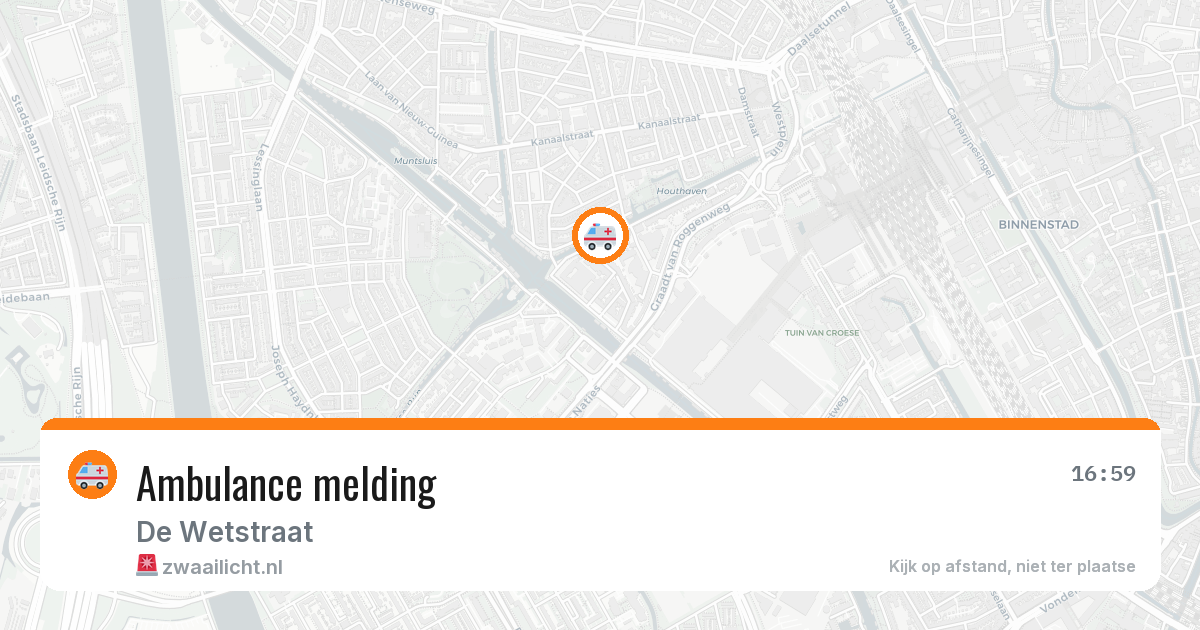 Ambulance melding — 29 jun 2026