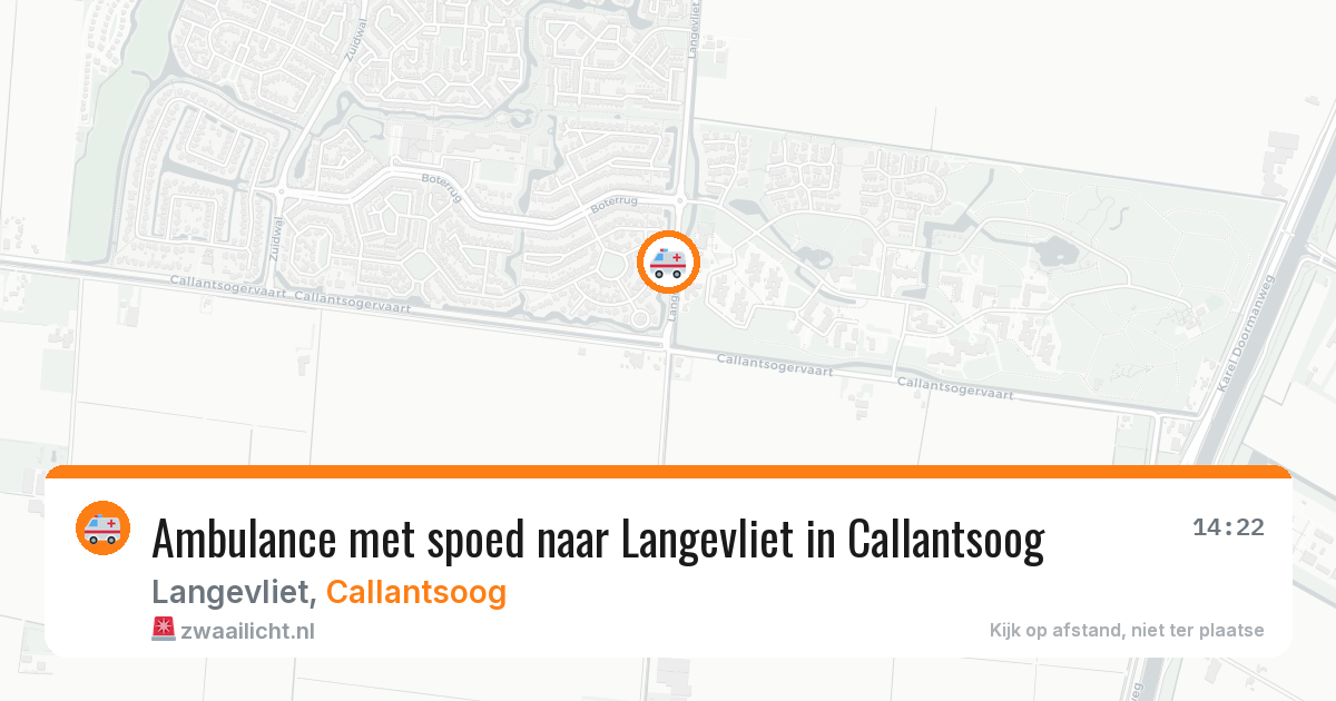 Ambulance met spoed naar Langevliet in Callantsoog — 30 apr 2026