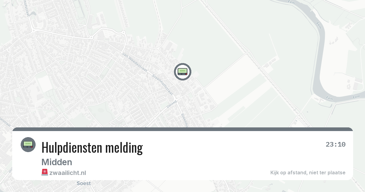 Hulpdiensten melding — 28 jan 2026