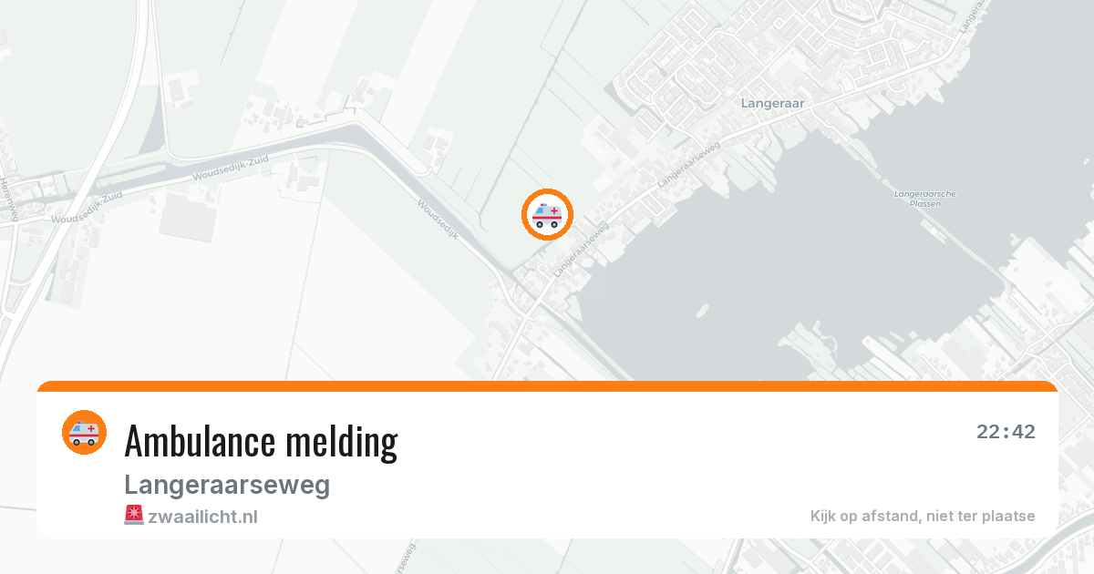 Ambulance melding — 1 jul 2026