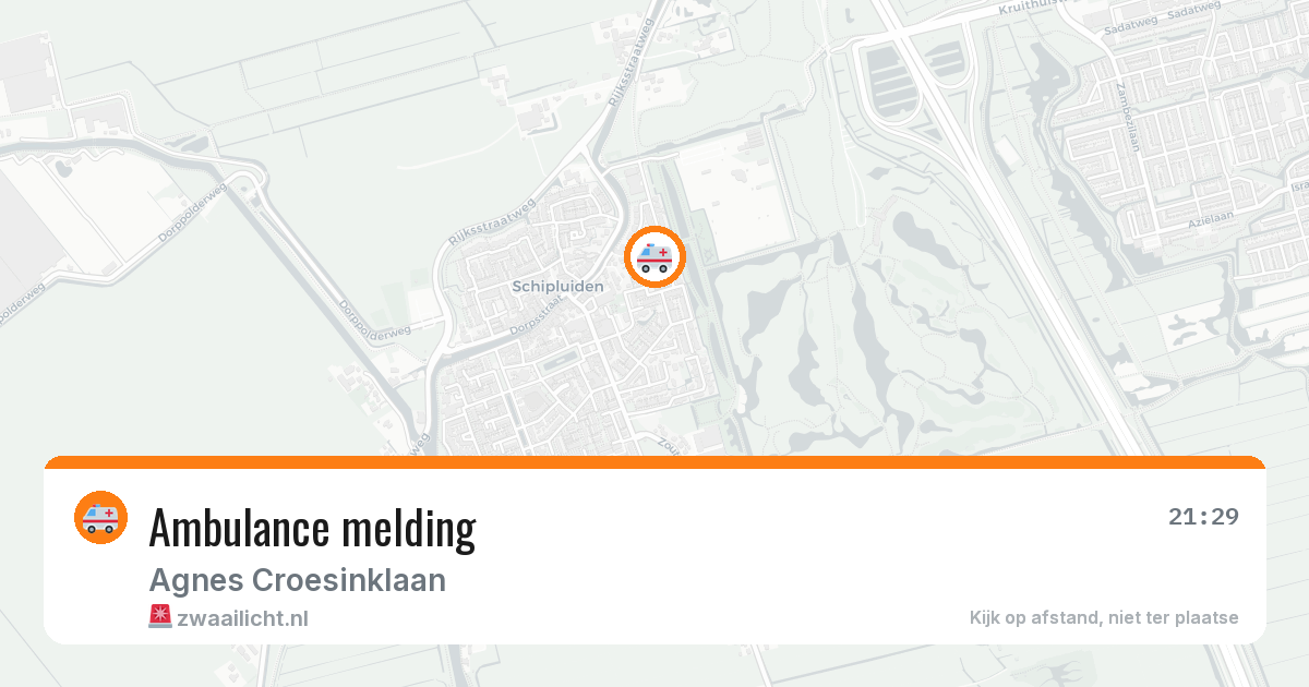 Ambulance melding — 10 apr 2026